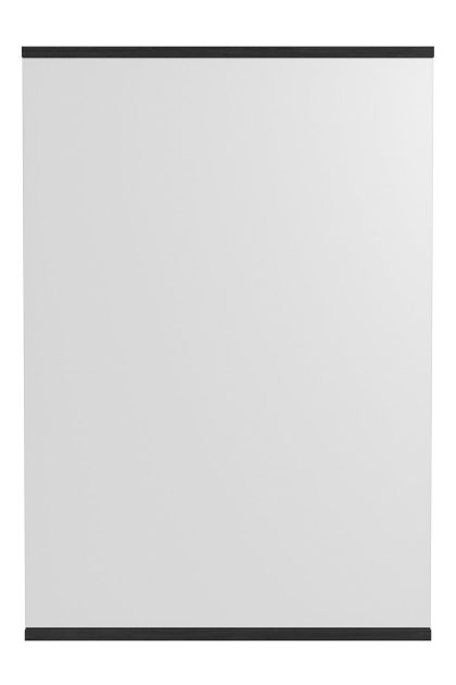 Moebe rektangulär väggspegel 70x100 cm black