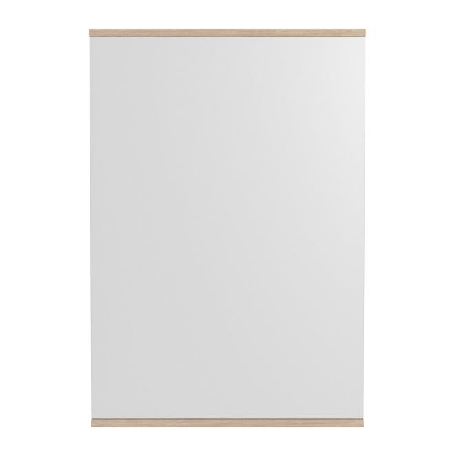 Moebe rektangulär väggspegel 70x100 cm oak