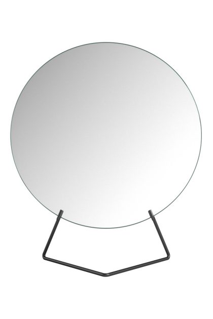 Moebe bordsspegel Ø20 cm black