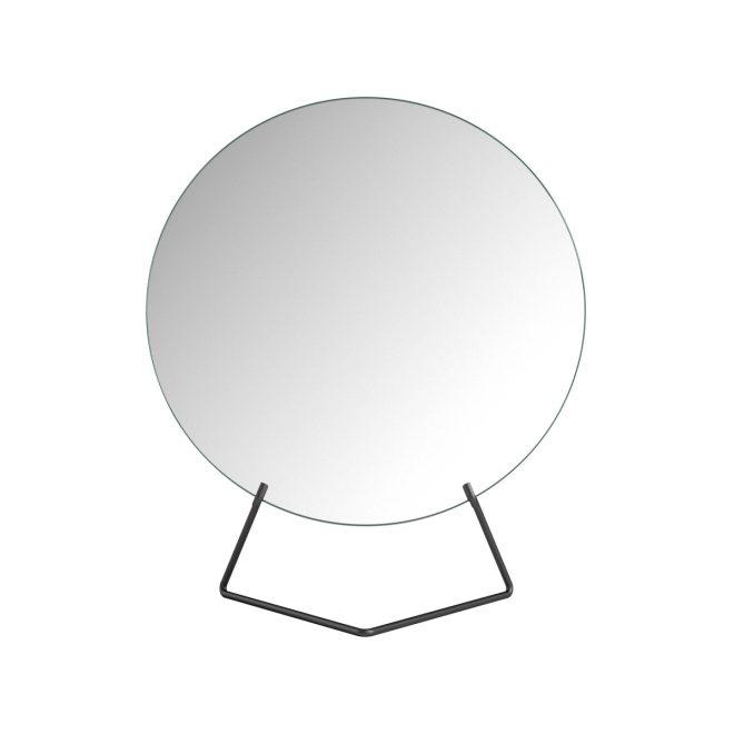 Moebe bordsspegel Ø20 cm black