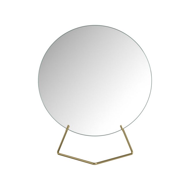 Moebe bordsspegel Ø20 cm brass