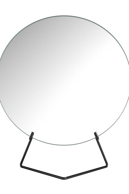 Moebe bordsspegel Ø30 cm black
