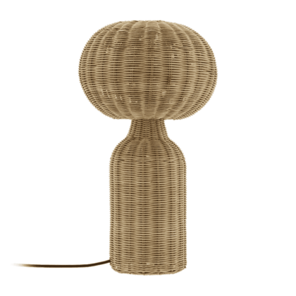 Villa collection vinka bordslampa naturrotting Ø30 cm natur