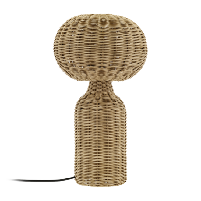 Villa collection vinka bordslampa naturrotting Ø30 cm natur
