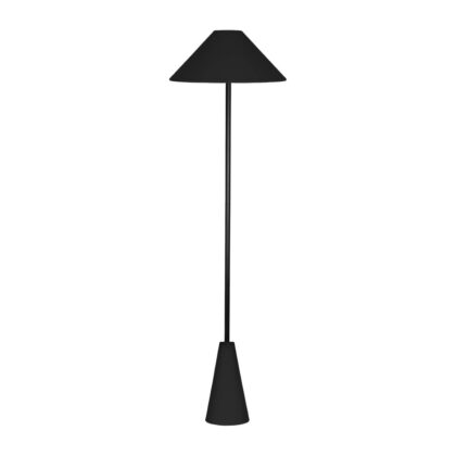 Globen lighting cannes golvlampa 140 cm black