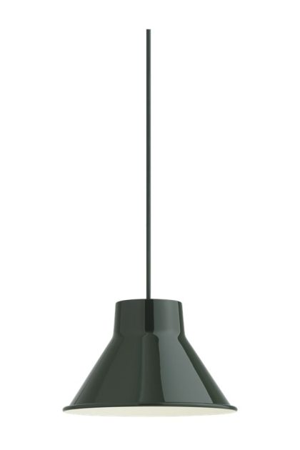 Muuto top taklampa Ø21 cm mörkgrön