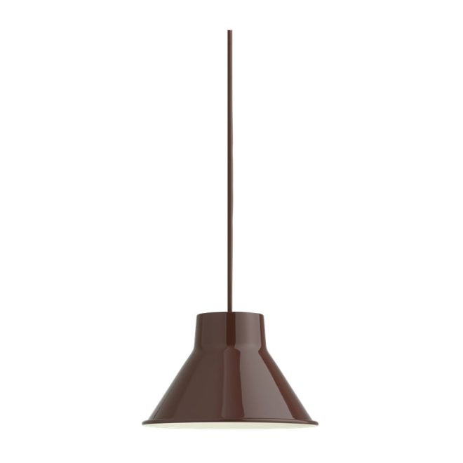 Muuto top taklampa Ø21 cm djupröd
