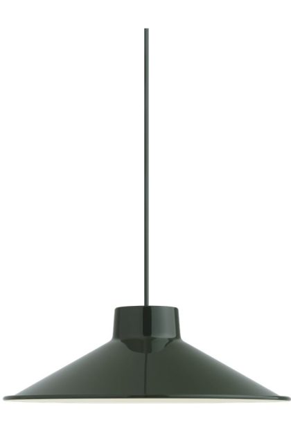 Muuto top taklampa Ø36 cm mörkgrön