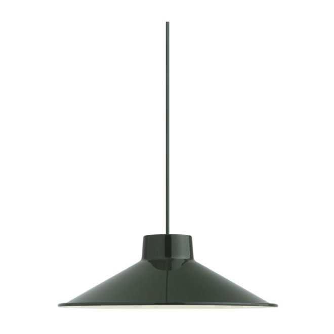 Muuto top taklampa Ø36 cm mörkgrön