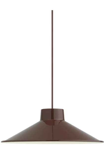 Muuto top taklampa Ø36 cm djupröd