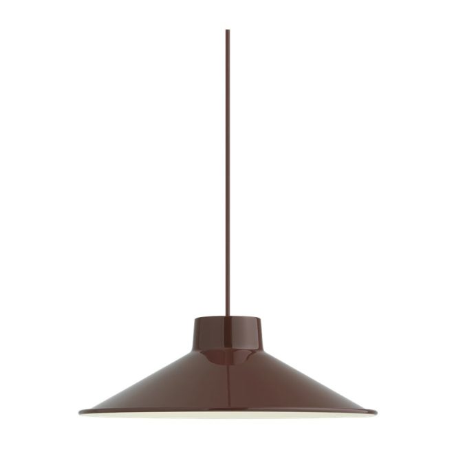 Muuto top taklampa Ø36 cm djupröd