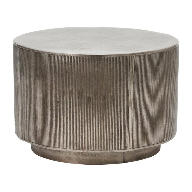 House doctor rota soffbord 35 cm borstat silver