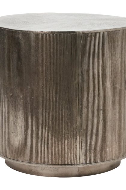 House doctor rota soffbord 50 cm borstat silver