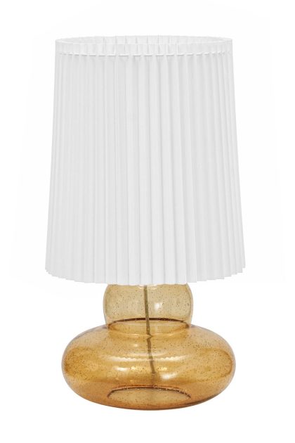 House doctor ribe bordslampa 55 cm amber