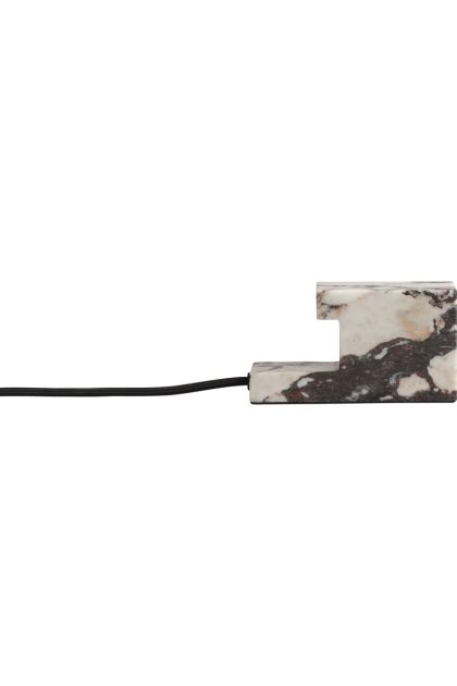 101 copenhagen brick låg lampa 8x14 cm calacatta
