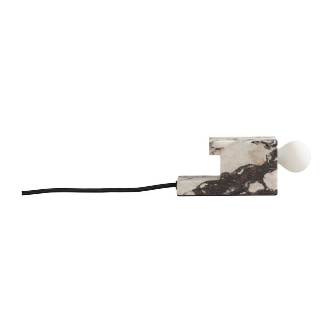 101 copenhagen brick låg lampa 8x14 cm calacatta