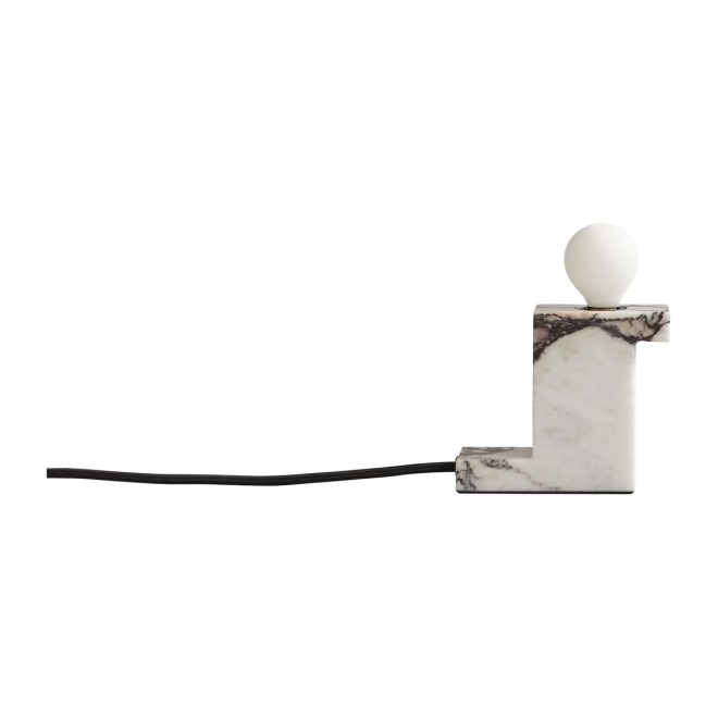 101 copenhagen brick hög lampa 10,5x12,5 cm calacatta