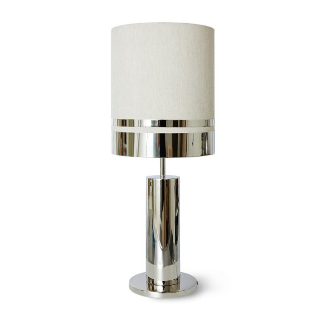 Hkliving space bordslampa chrome