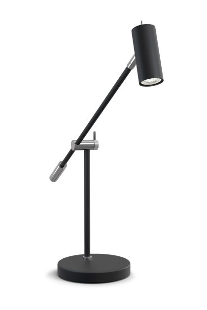 Belid cato bordslampa 48,5 cm mattsvart-silver