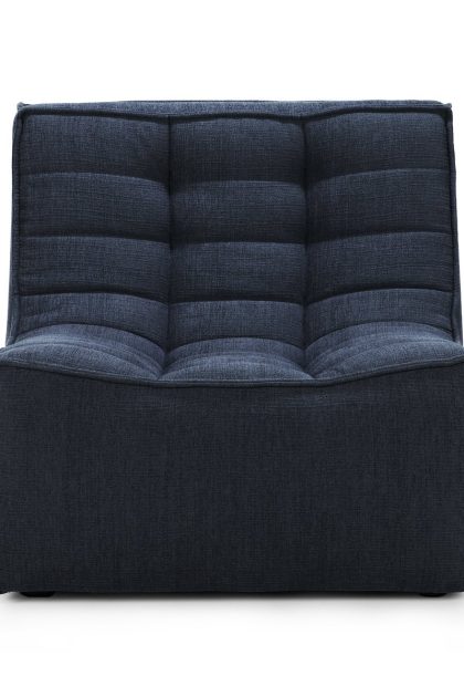 Ethnicraft n701 fåtölj graphite (blågrå)