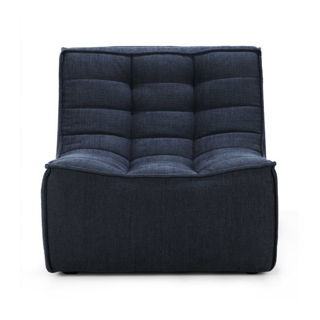 Ethnicraft n701 fåtölj graphite (blågrå)