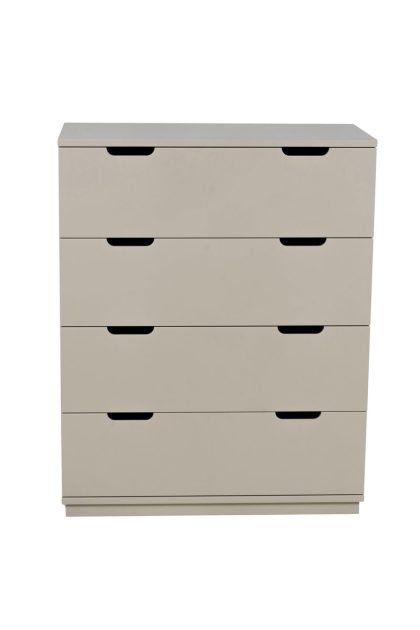 Mavis aoko byrå 4 lådor beige