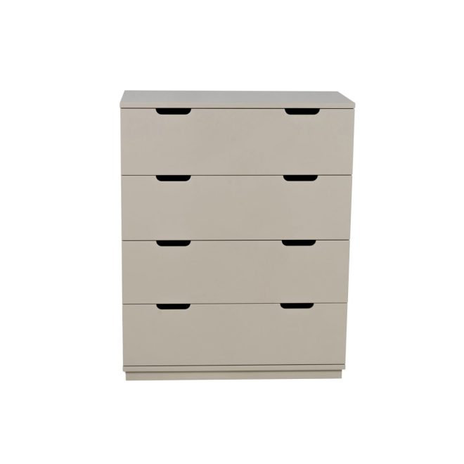 Mavis aoko byrå 4 lådor beige