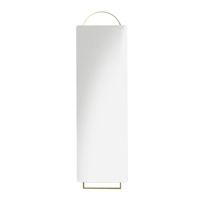 Ferm living adorn spegel 159x45 cm mässing