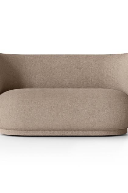 Ferm living rico soffa bouclé 2-sits bouclé sand