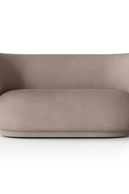 Ferm living rico soffa 2-sits brushed warm grey