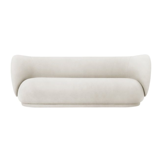 Ferm living rico soffa 3-sits brushed offwhite