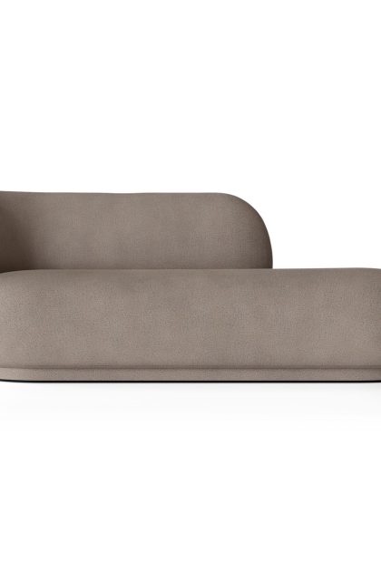 Ferm living rico divan vänster brushed warm grey