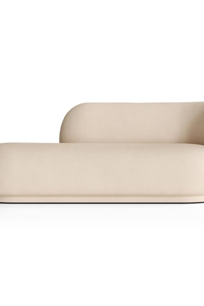 Ferm living rico divan höger brushed offwhite