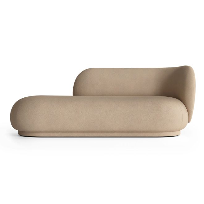 Ferm living rico divan höger brushed sand