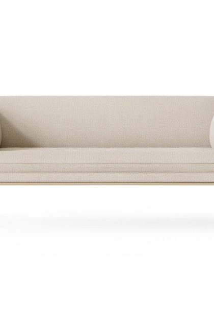 Ferm living turn soffa 2-sits cashmere bouclé offwhite