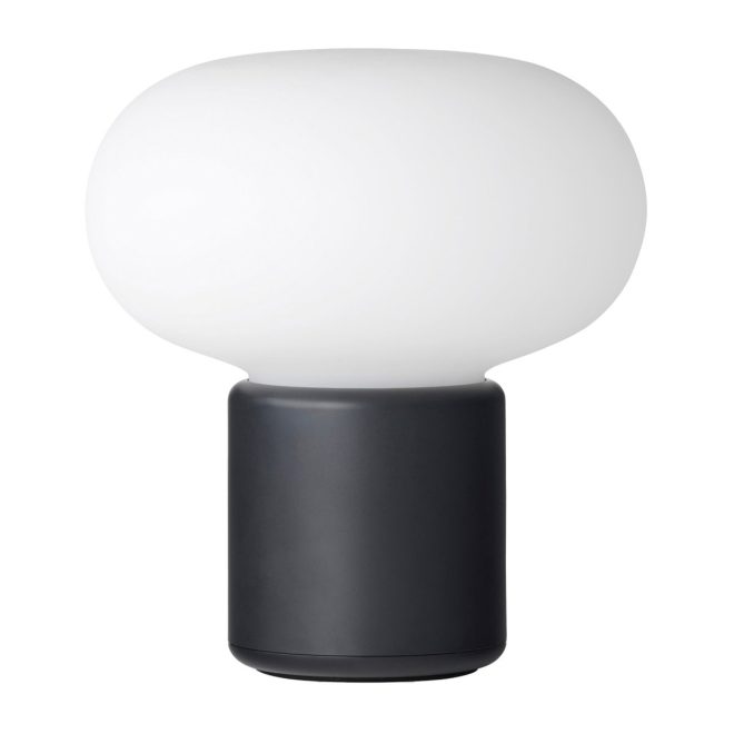 New works karl-johan bordslampa portabel cold black