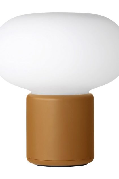 New works karl-johan bordslampa portabel ochre yellow