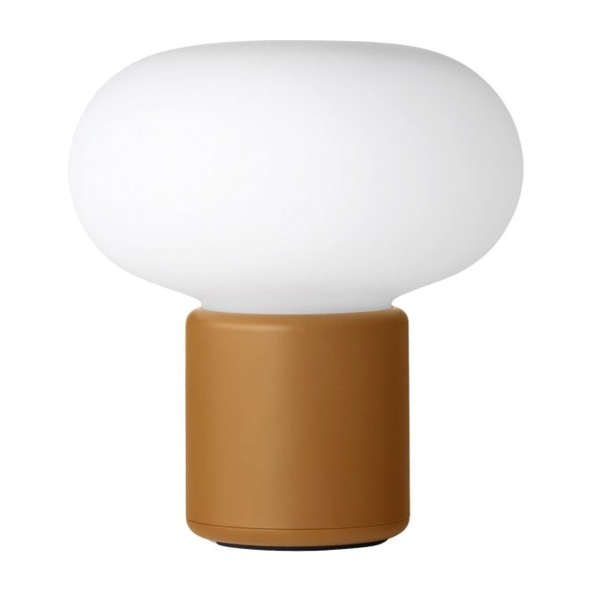 New works karl-johan bordslampa portabel ochre yellow