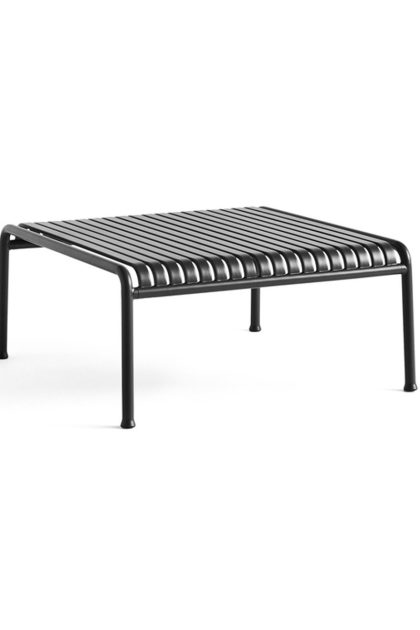 Hay palissade low table bord 81,5x86x38 cm anthracite