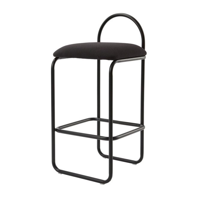 Aytm angui barstol bouclé anthracite