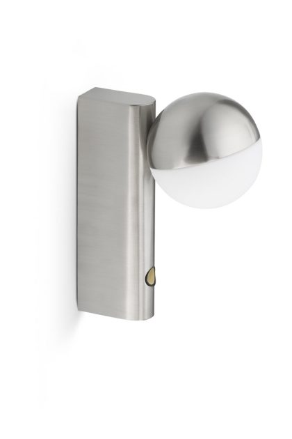 Northern balancer mini vägg- och bordslampa steel