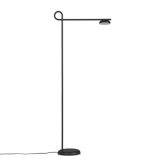Northern salto golvlampa svart