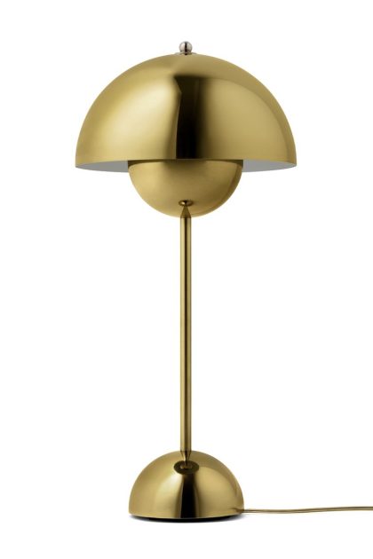 &tradition flowerpot vp3 bordslampa brass-plated