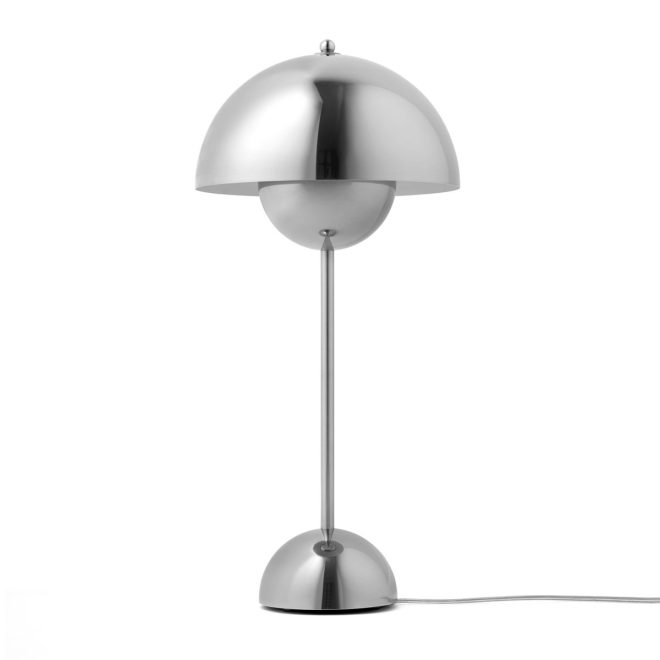 &tradition flowerpot vp3 bordslampa chrome-plated