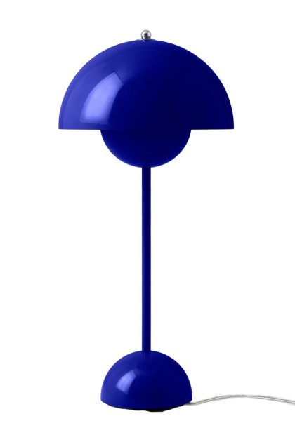 &tradition flowerpot vp3 bordslampa cobalt blue
