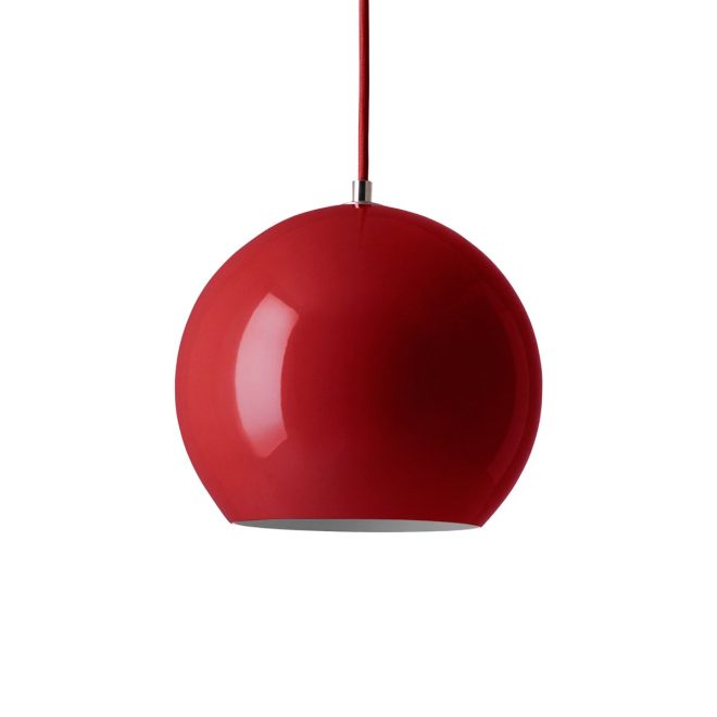 &tradition topan vp6 lampa vermilion red