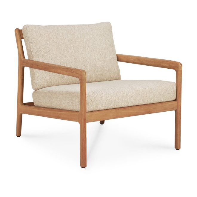 Ethnicraft jack outdoor loungefåtölj teak natural