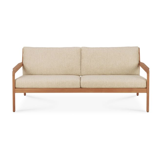 Ethnicraft jack outdoor soffa 2-sits teak natural