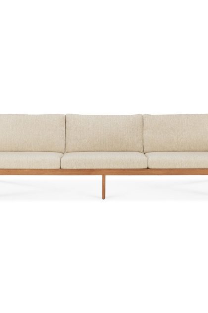 Ethnicraft jack outdoor 3-sits soffa teak natural