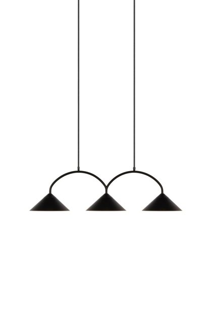 Globen lighting curve pendel 3 svart